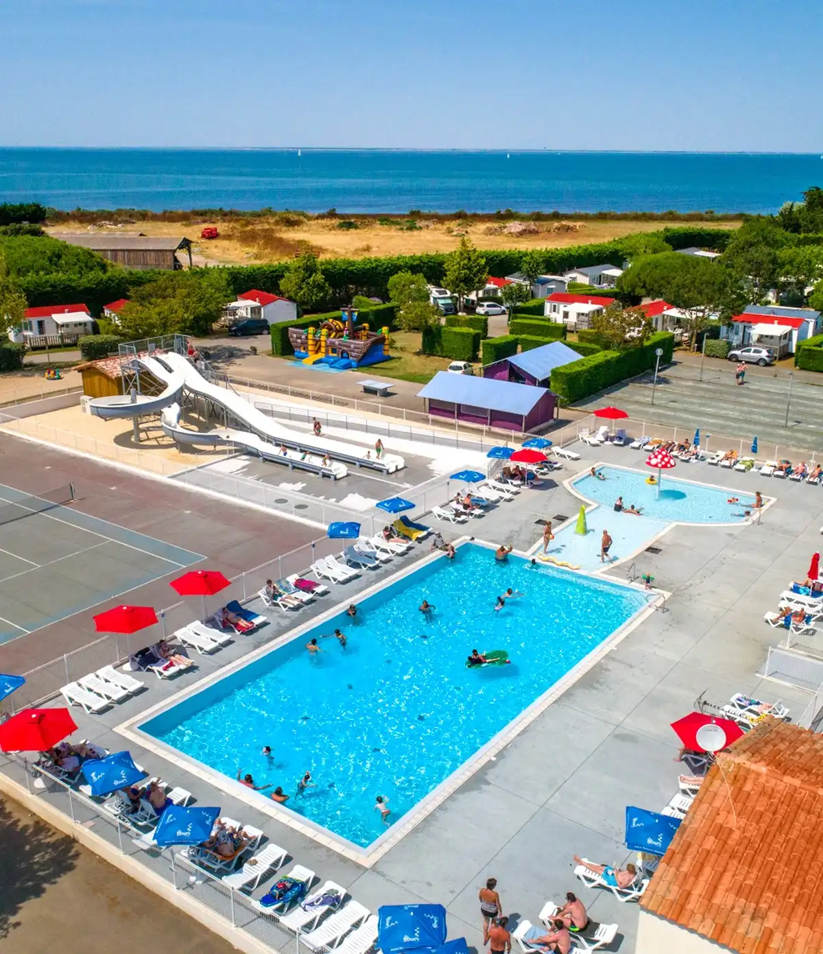 camping piscine ile de ré