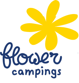 logo flower camping