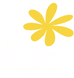 logo flower camping